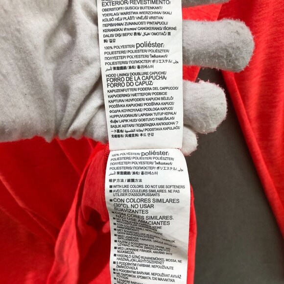 Under Armour Long Sleeve T-Shirt Mens S Hooded Red Henley Heatgear Loose - Picture 9 of 12